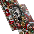 Mosaic Christmas Phone Case: Holiday iPhone, Galaxy, Pixel Cover