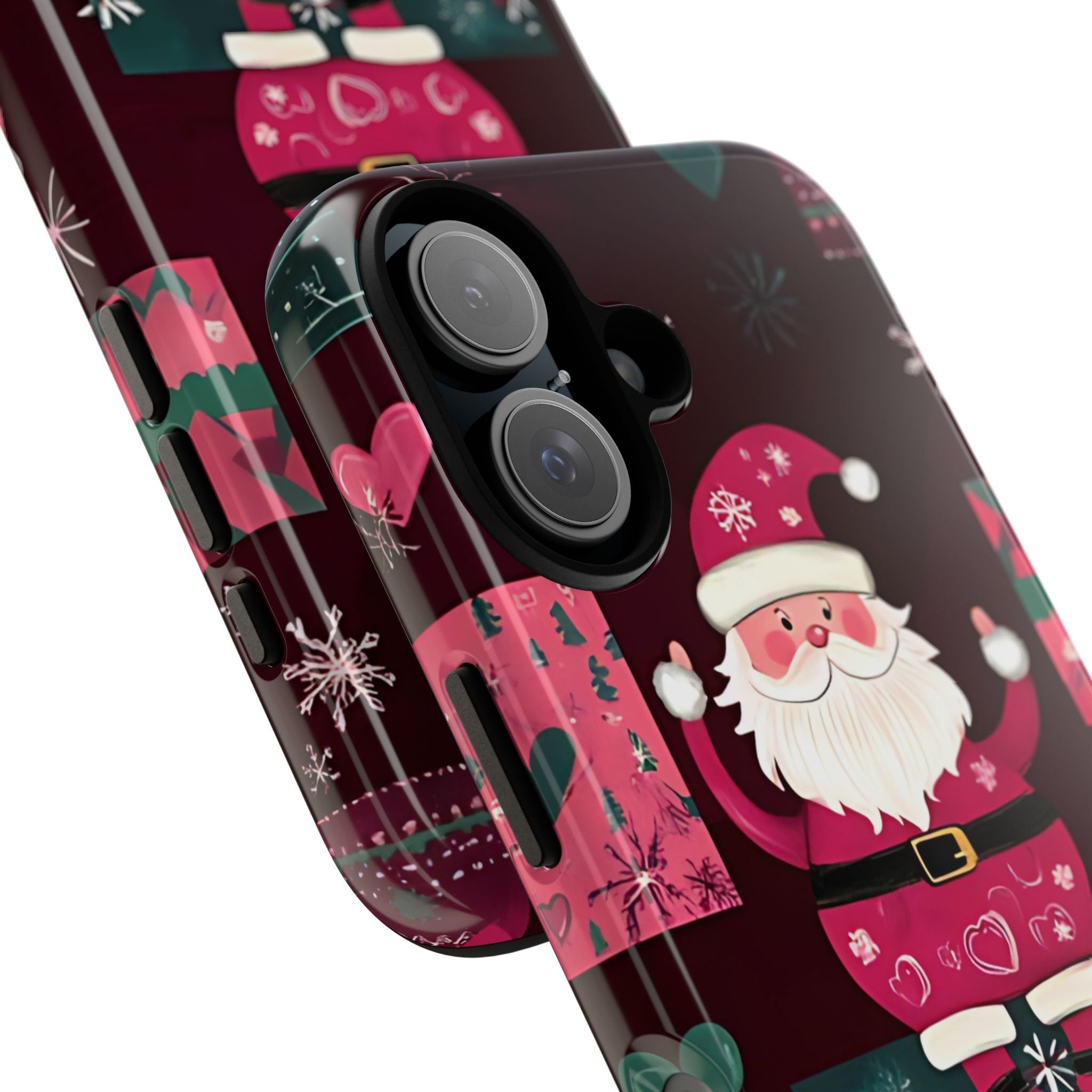 Santa Claus Christmas Phone Case: Festive Holiday Cover