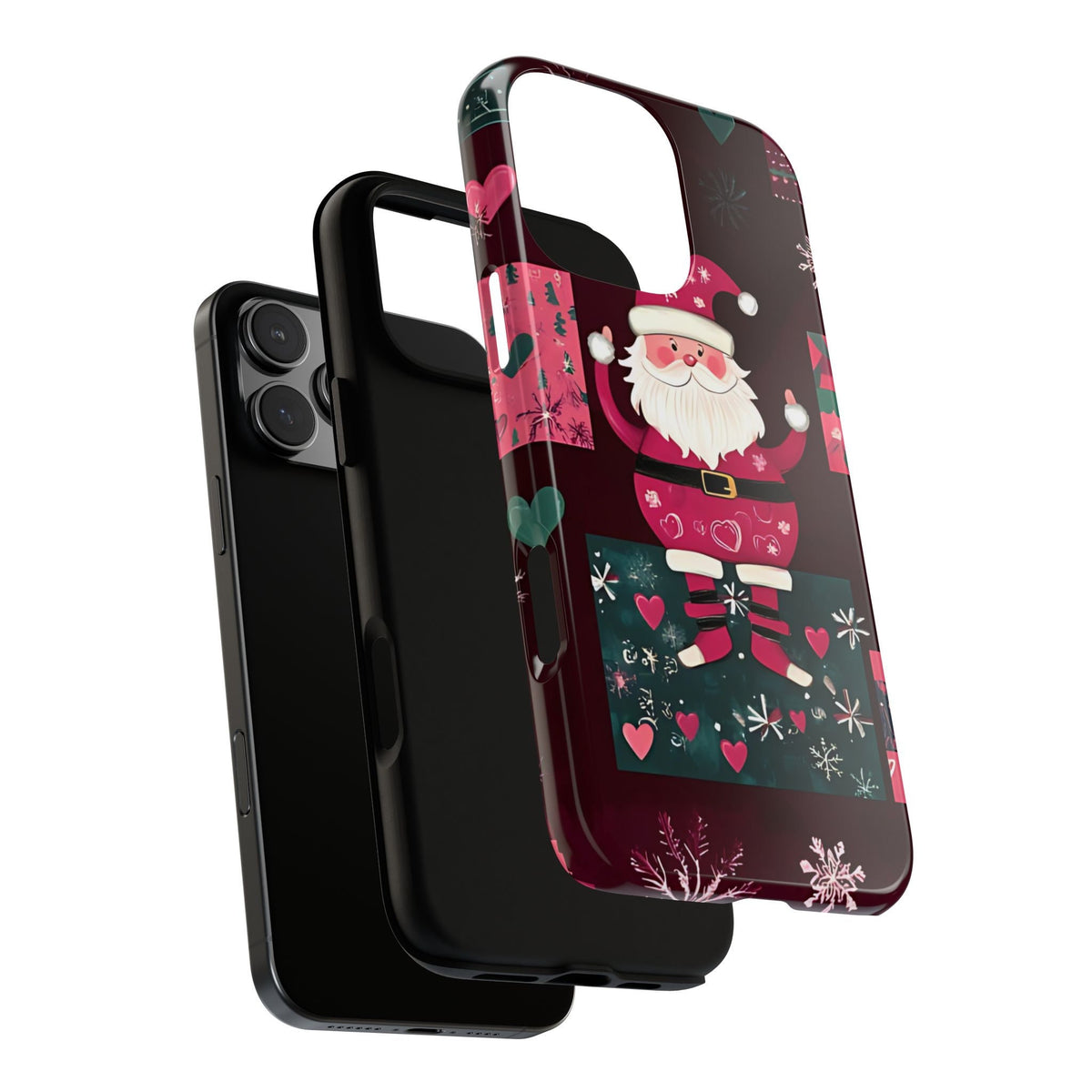 Santa Claus Christmas Phone Case: Festive Holiday Cover