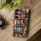 Bookish Phone Case: Fairy Garden Bookshelf Design