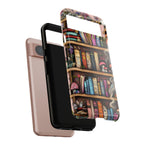 Bookish Phone Case: Fairy Garden Bookshelf Design