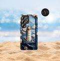 Lighthouse Ocean Phone Case: Coastal Nautical Gift, iPhone, Pixel, Galaxy Blue Cover