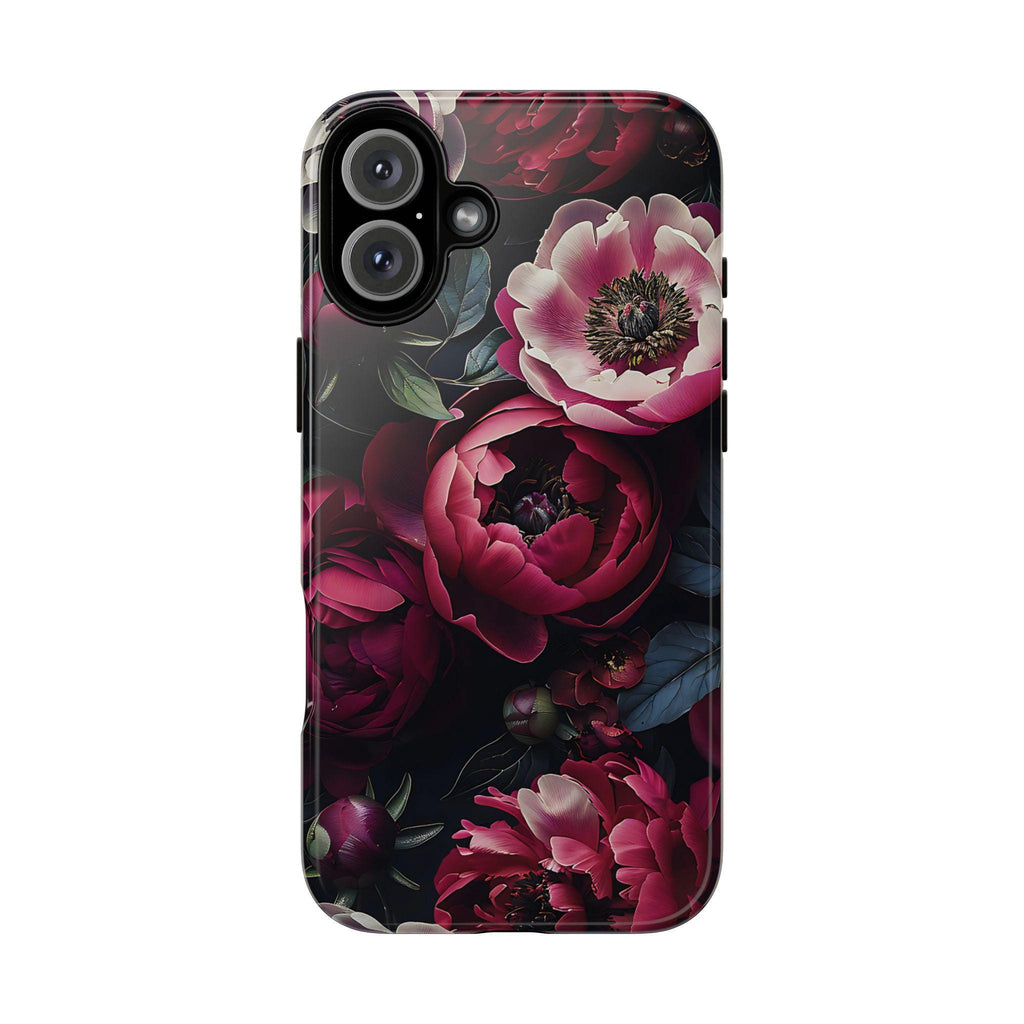 Dark Academia Floral Phone Case: Victorian Gothic Design