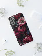Dark Academia Floral Phone Case: Victorian Gothic Design