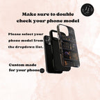 Bookworm Bookshelf Phone Case: Literary Reader Gift Bookish iPhone cover