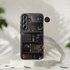 Bookworm Bookshelf Phone Case: Literary Reader Gift Bookish iPhone cover