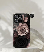 Gothic Rose Floral Victorian Baroque Phone Case Gothic iPhone Galaxy Pixel Cover