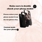 Gothic Rose Floral Victorian Baroque Phone Case Gothic iPhone Galaxy Pixel Cover