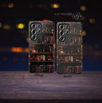 Bookish Christmas Phone Case: Festive Books Design iPhone Galaxy Pixel Cover