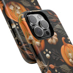 Pumpkin Fall Phone Casel Design, Autumn iPhone Cover,  Case for Book Lovers  Seasonal Gift