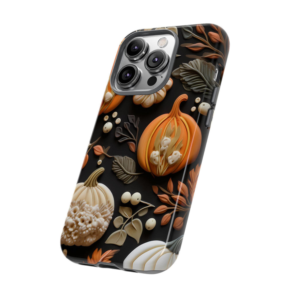 Pumpkin Fall Phone Casel Design, Autumn iPhone Cover,  Case for Book Lovers  Seasonal Gift