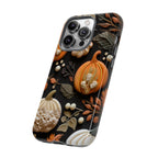 Pumpkin Fall Phone Casel Design, Autumn iPhone Cover,  Case for Book Lovers  Seasonal Gift
