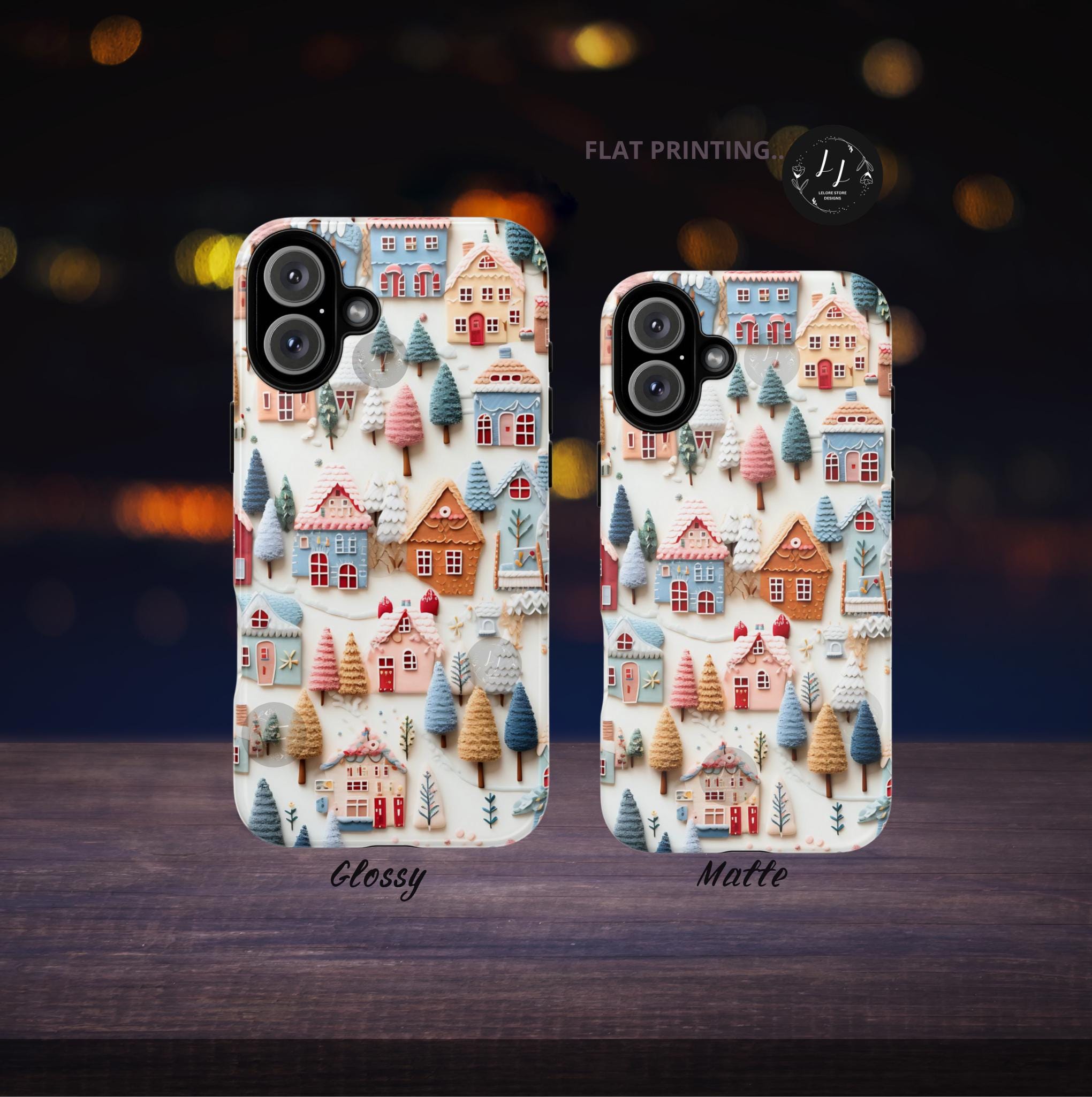 Festive Christmas Phone Case: Cozy Winter Holiday Cover iPhone, galaxy, pixel