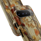 Fall Pumpkin Forest Phone Case: Autumn Foliage Design
