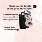 Vintage Red Truck Christmas Phone Case: Snowy Winter Holiday Cover
