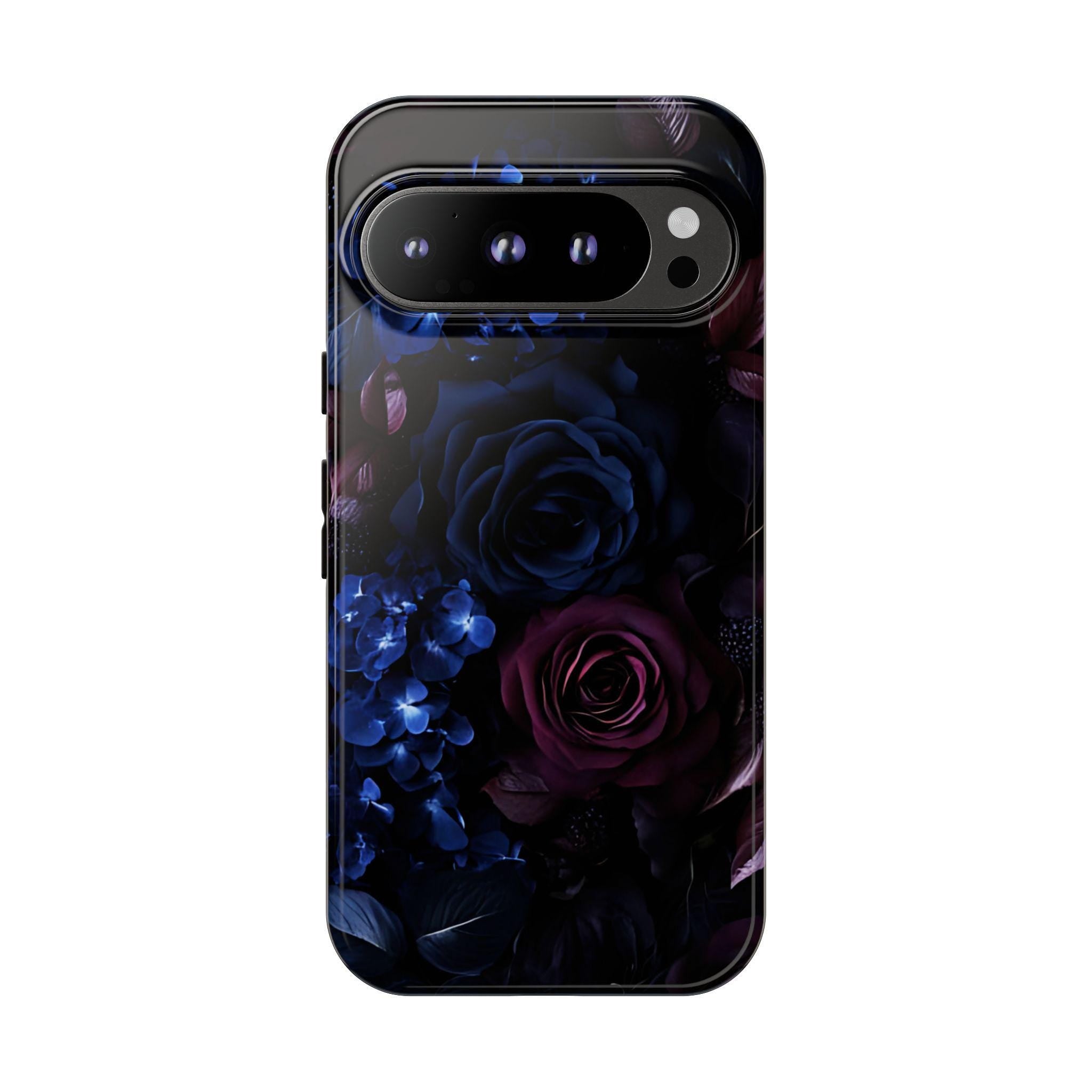 Dark Roses Gothic Floral Phone Case: Dark Academia Style iPhone Galaxy Pixel