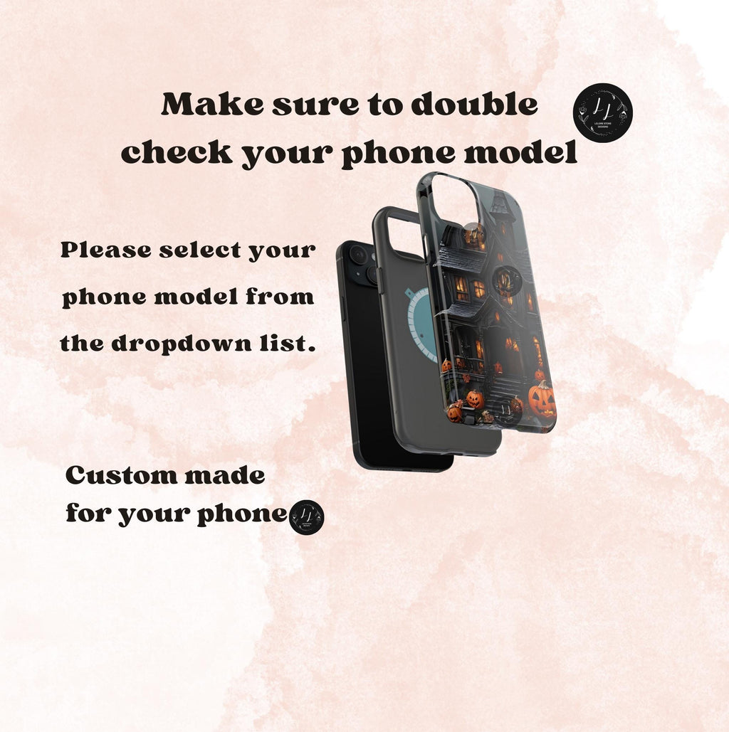 Haunted Mansion MagSafe iPhone Case: Spooky Gothic Horror Phone Accessory