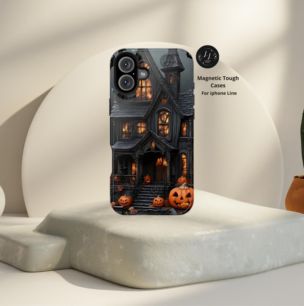 Haunted Mansion MagSafe iPhone Case: Spooky Gothic Horror Phone Accessory