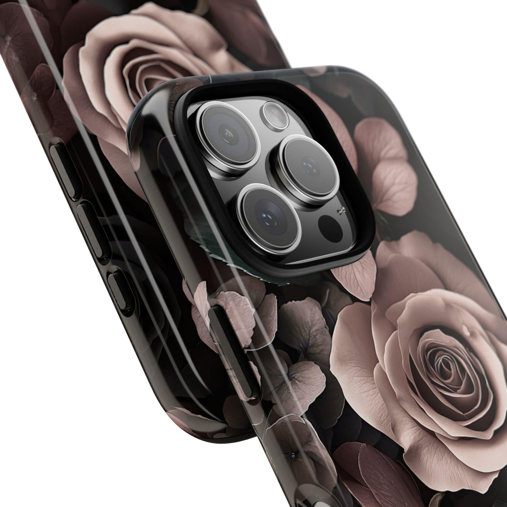 Gothic Rose Phone Case: Dark Floral Victorian Style  iPhone Galaxy Pixel