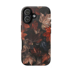 Dark Brown Autumn Leaves Phone Case  Cute Aesthetic Fall Cover Holiday Gift iPhone  Galaxy Pixel