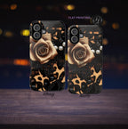 Leopard Heart iPhone Case: Chic Animal Print, MagSafe Compatible Gift for Women, Protective Cover
