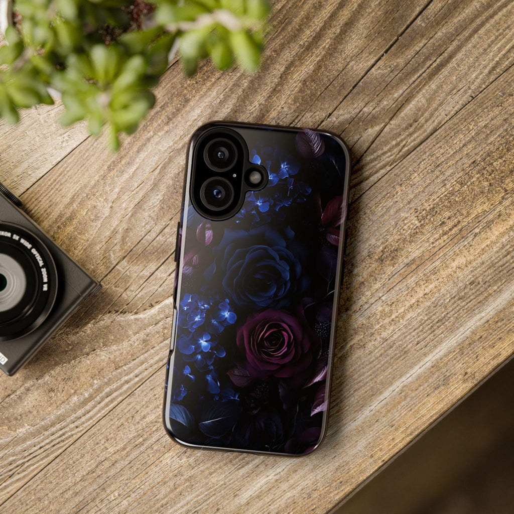 Dark Roses Gothic Floral Phone Case: Dark Academia Style iPhone Galaxy Pixel