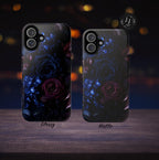 Dark Roses Gothic Floral Phone Case: Dark Academia Style iPhone Galaxy Pixel