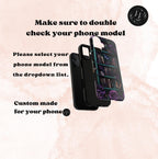 Bookish Floral Bookshelf Phone Case: Purple Emerald Design Book Lover Gift iPhone Galaxy Pixel