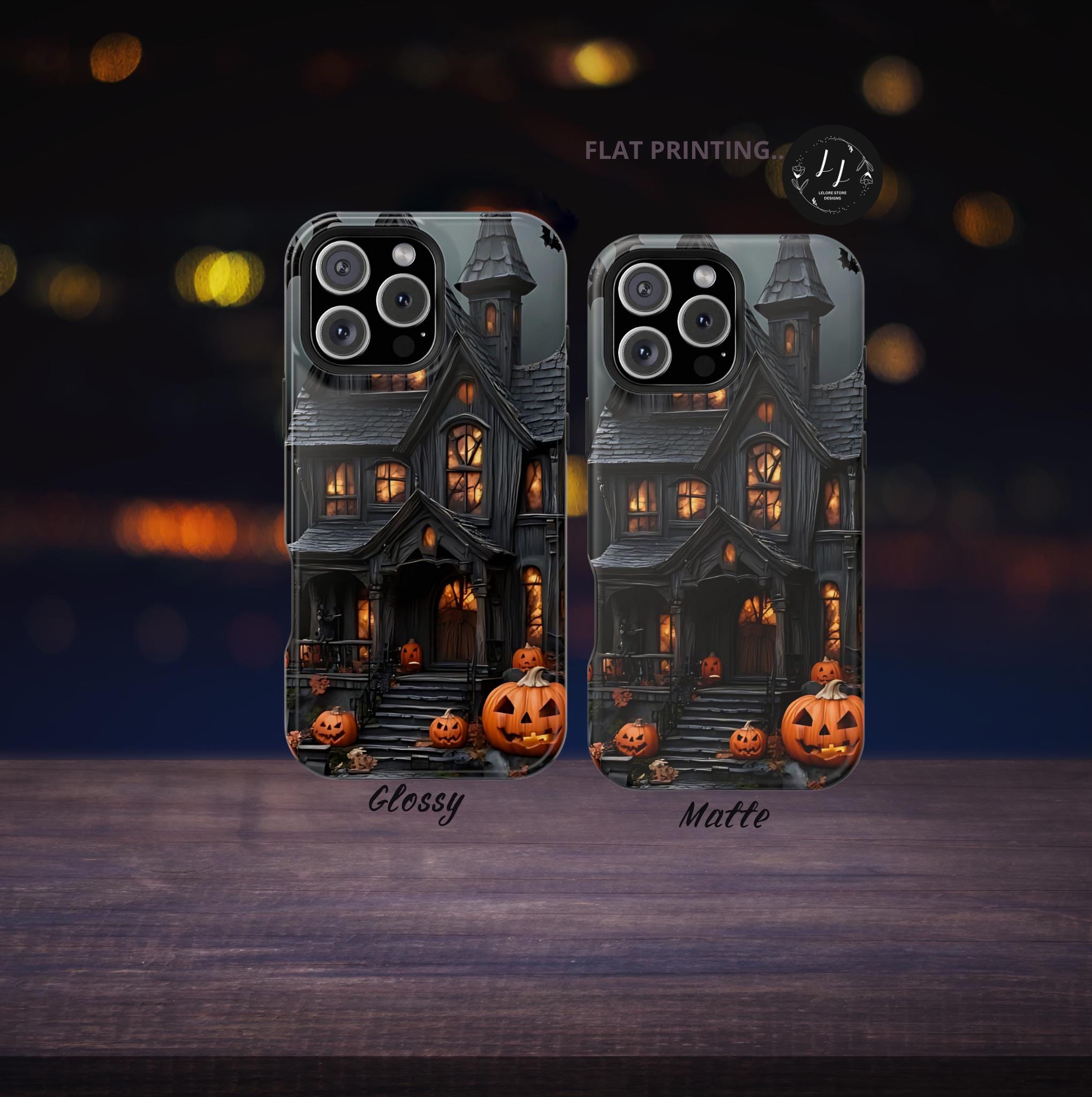 Haunted Mansion MagSafe iPhone Case: Spooky Gothic Horror Phone Accessory