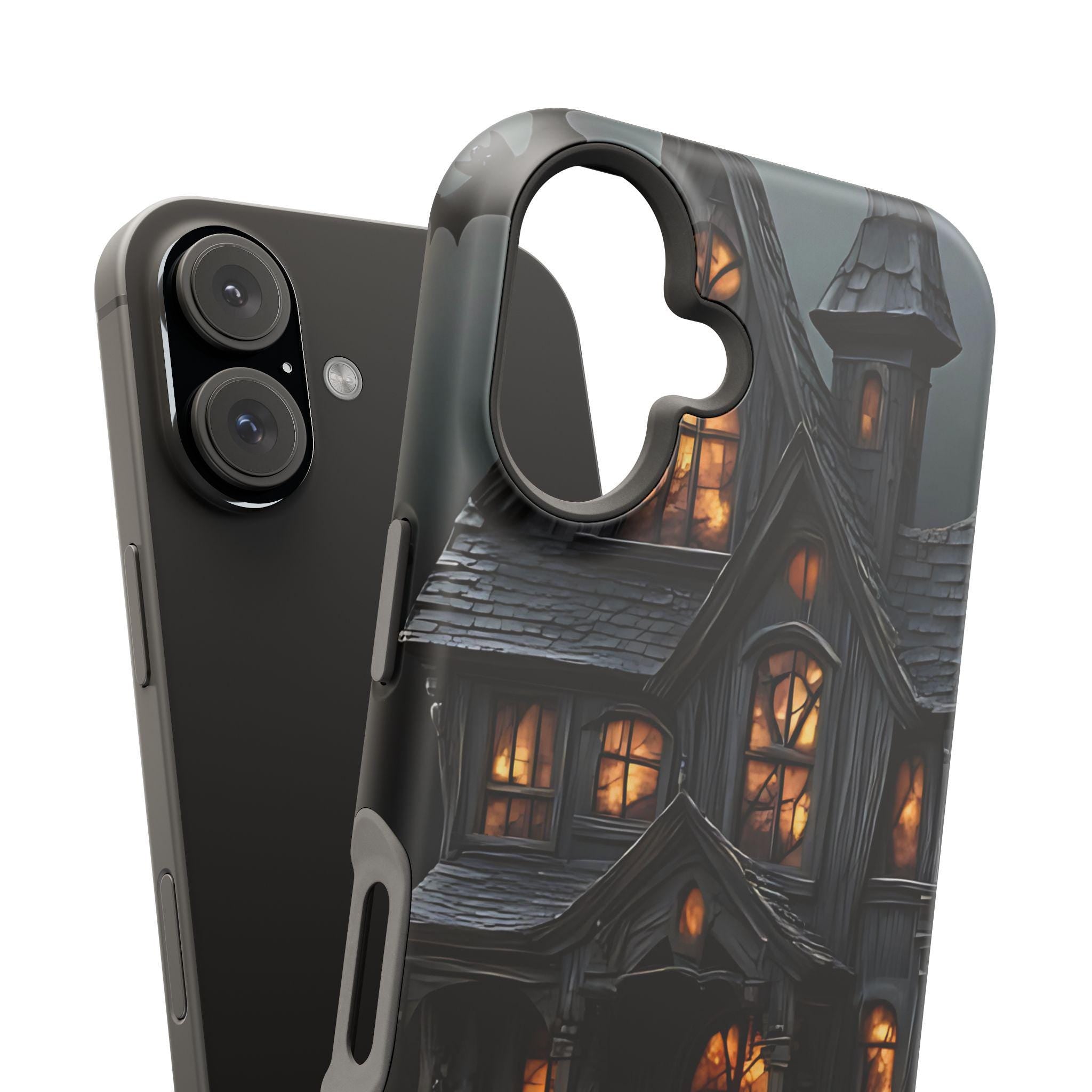 Haunted Mansion MagSafe iPhone Case: Spooky Gothic Horror Phone Accessory