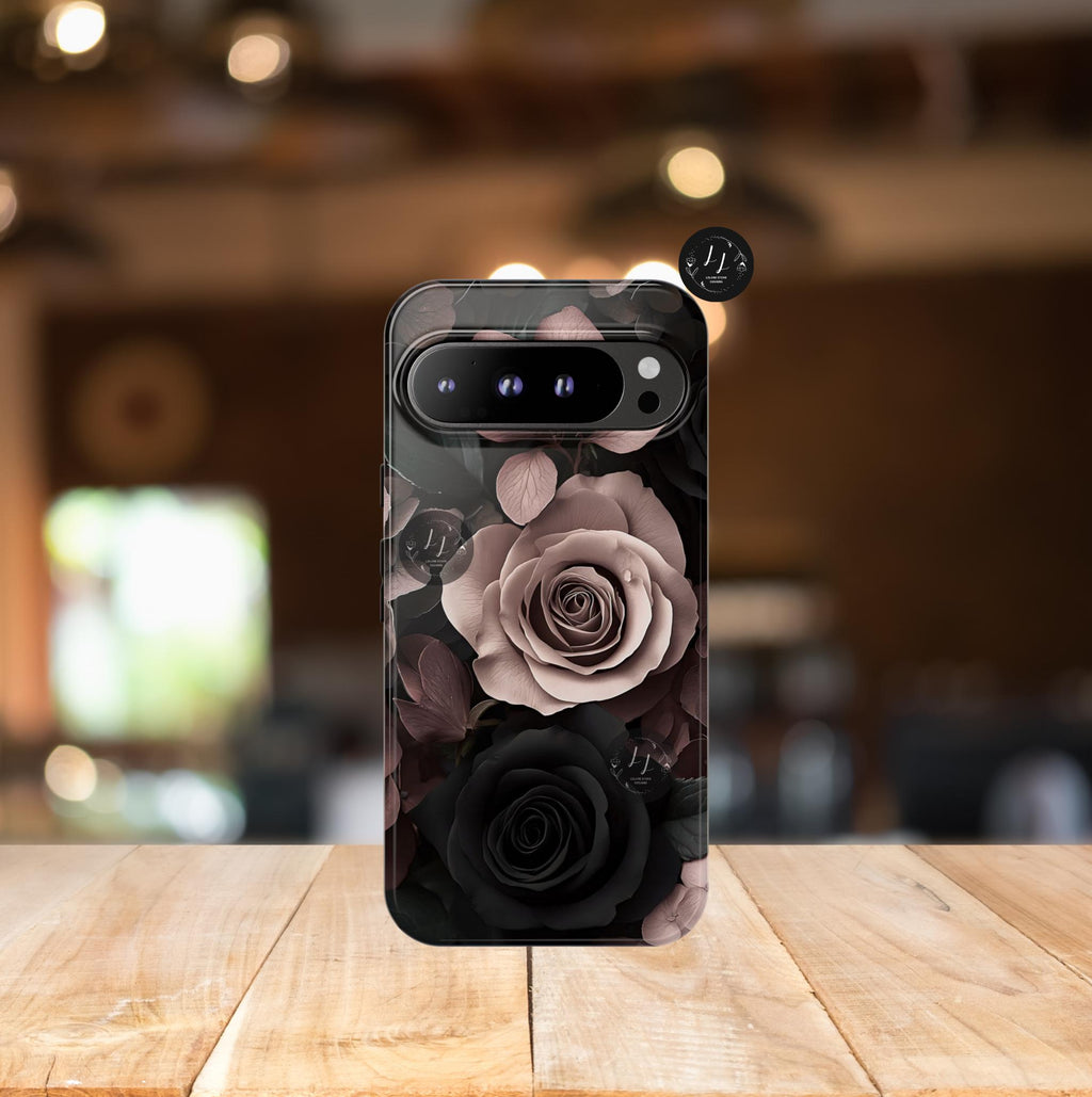Gothic Rose Phone Case: Dark Floral Victorian Style  iPhone Galaxy Pixel