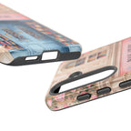 Pink Bookstore Phone Case: Whimsical Book Lover Gift Library Samsung Galaxy, Google Pixel Case,