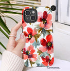 Watercolor Floral Phone Case: Botanical Protective Cover iPhone Galaxy Pixel
