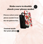 Watercolor Floral Phone Case: Botanical Protective Cover iPhone Galaxy Pixel