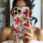 Watercolor Floral Phone Case: Botanical Protective Cover iPhone Galaxy Pixel
