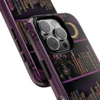 Floral Bookshelf Phone Case, Purple  Celestial Case  iPhone  Galaxy  Pixel  Book Club Gift
