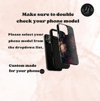 Victorian Gothic Rose Phone Case: Dark Floral iPhone, Samsung, Pixel Cover