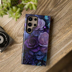 Purple Floral iPhone Case: Victorian Boho Butterfly Phone Cover iPhone Galaxy Pixel Gift Her