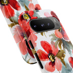 Watercolor Floral Phone Case: Botanical Protective Cover iPhone Galaxy Pixel