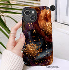 Gothic Floral Phone Case: Dark Boho Flower Cover iPhone Galaxy Pixel