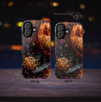 Gothic Floral Phone Case: Dark Boho Flower Cover iPhone Galaxy Pixel