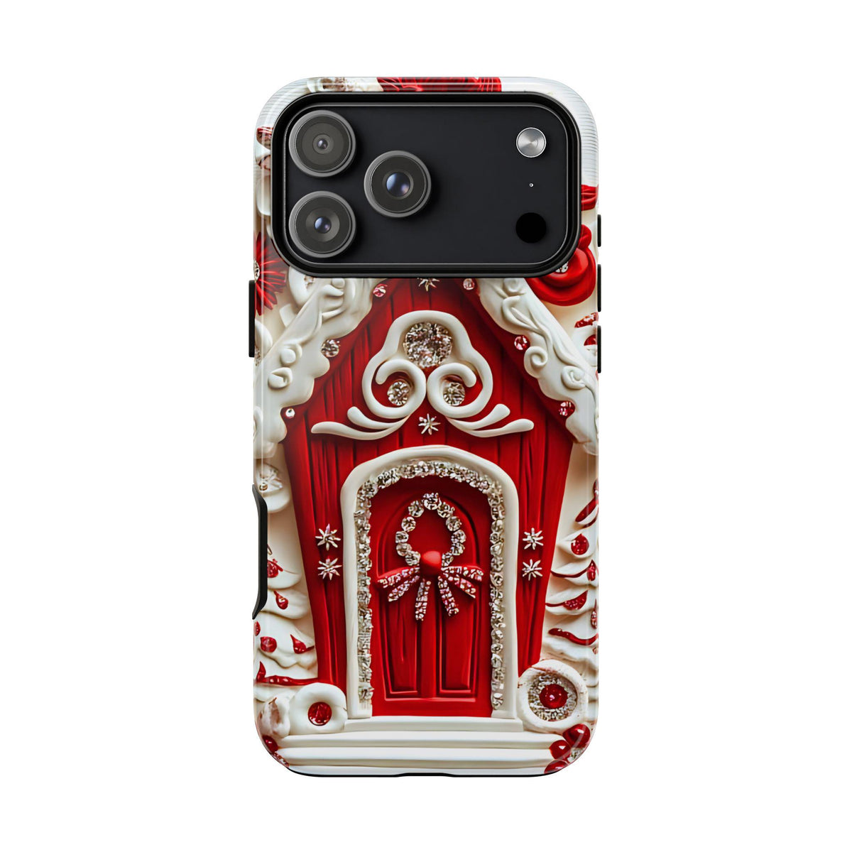 Gingerbread Christmas Phone Case: Winter Holiday iPhone Galaxy Pixel