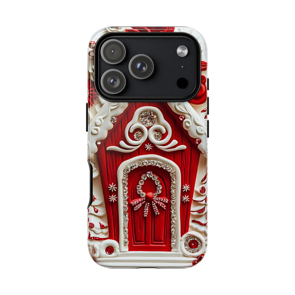 Gingerbread Christmas Phone Case: Winter Holiday iPhone Galaxy Pixel