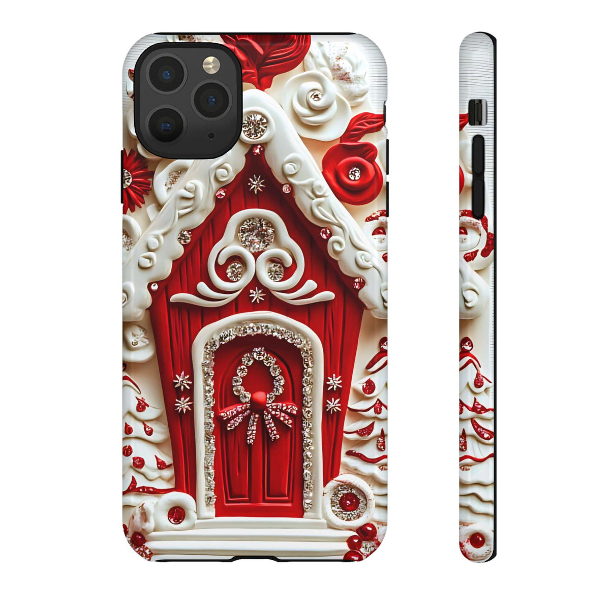 Gingerbread Christmas Phone Case: Winter Holiday iPhone Galaxy Pixel