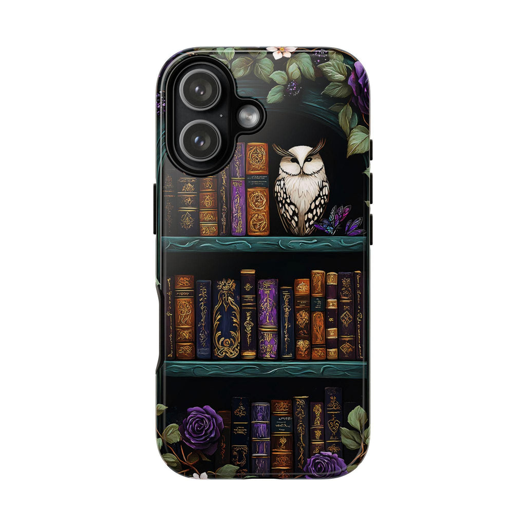 Bookish Phone Case, Book floral Dark Academia Gift for Book Lovers, iPhone Galaxy Pixel
