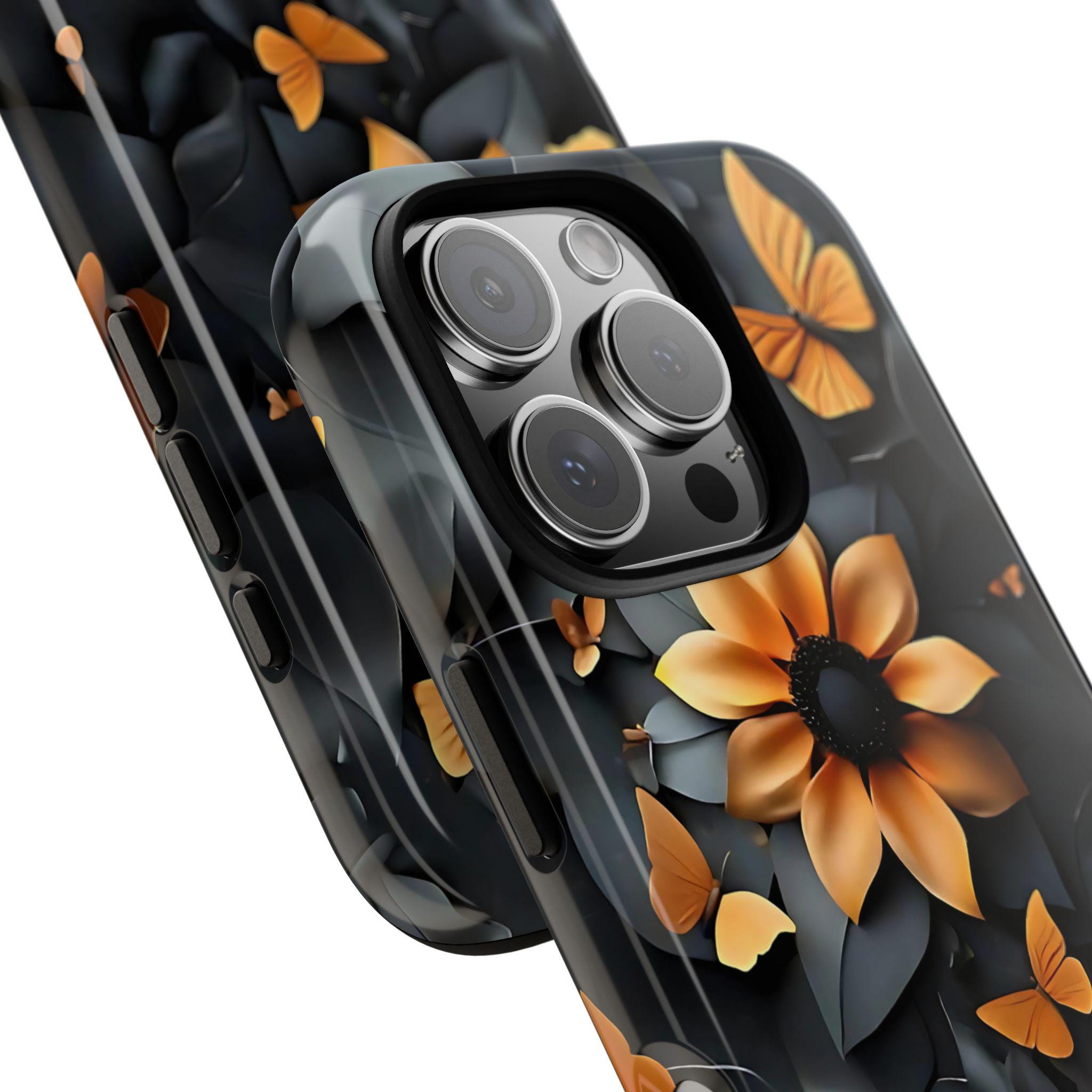 Floral phone case, celestial sunflower cover boho iPhone Galaxy Pixel