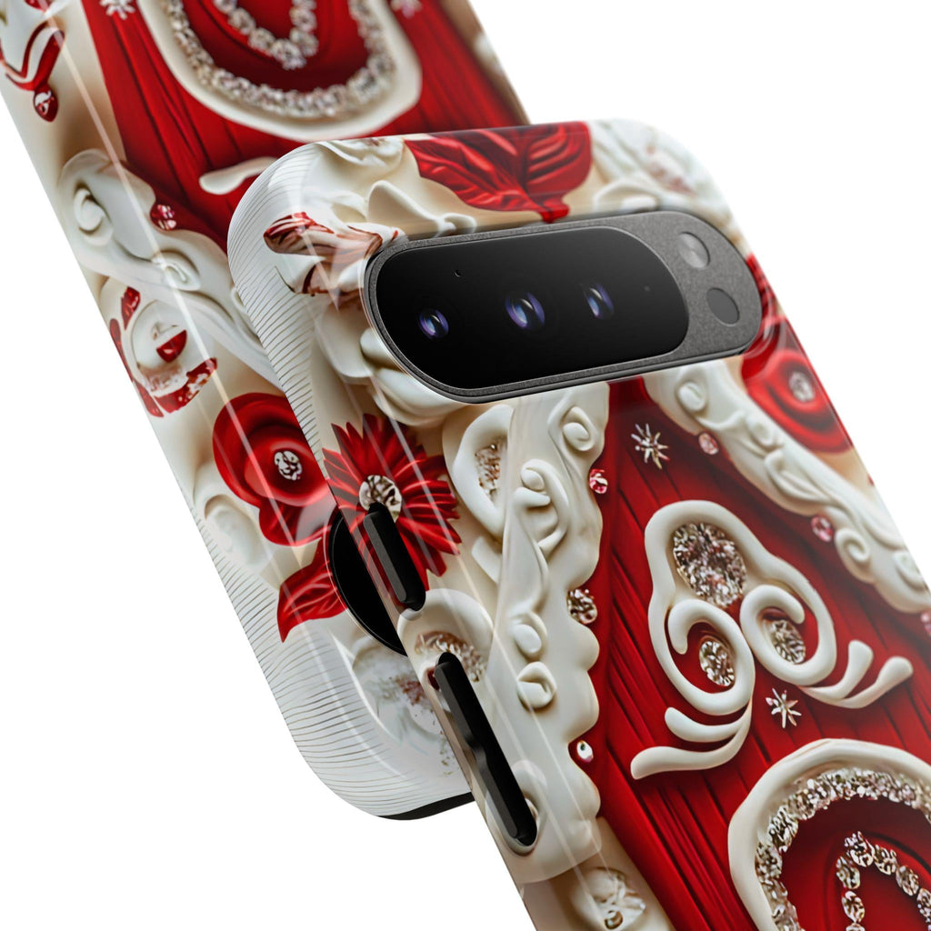 Gingerbread Christmas Phone Case: Winter Holiday iPhone Galaxy Pixel