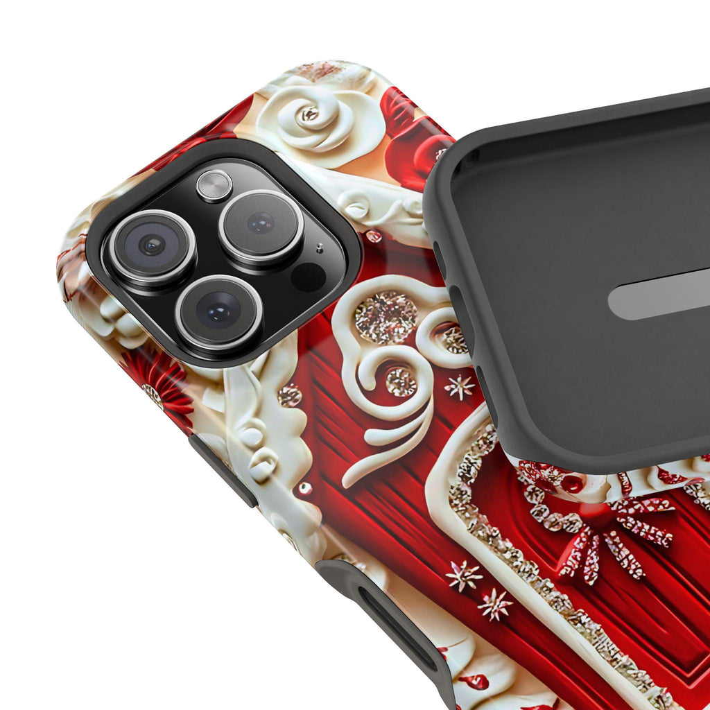 Gingerbread Christmas Phone Case iPhone Holiday Gingerbread MagSafe Compatible Winter Protective