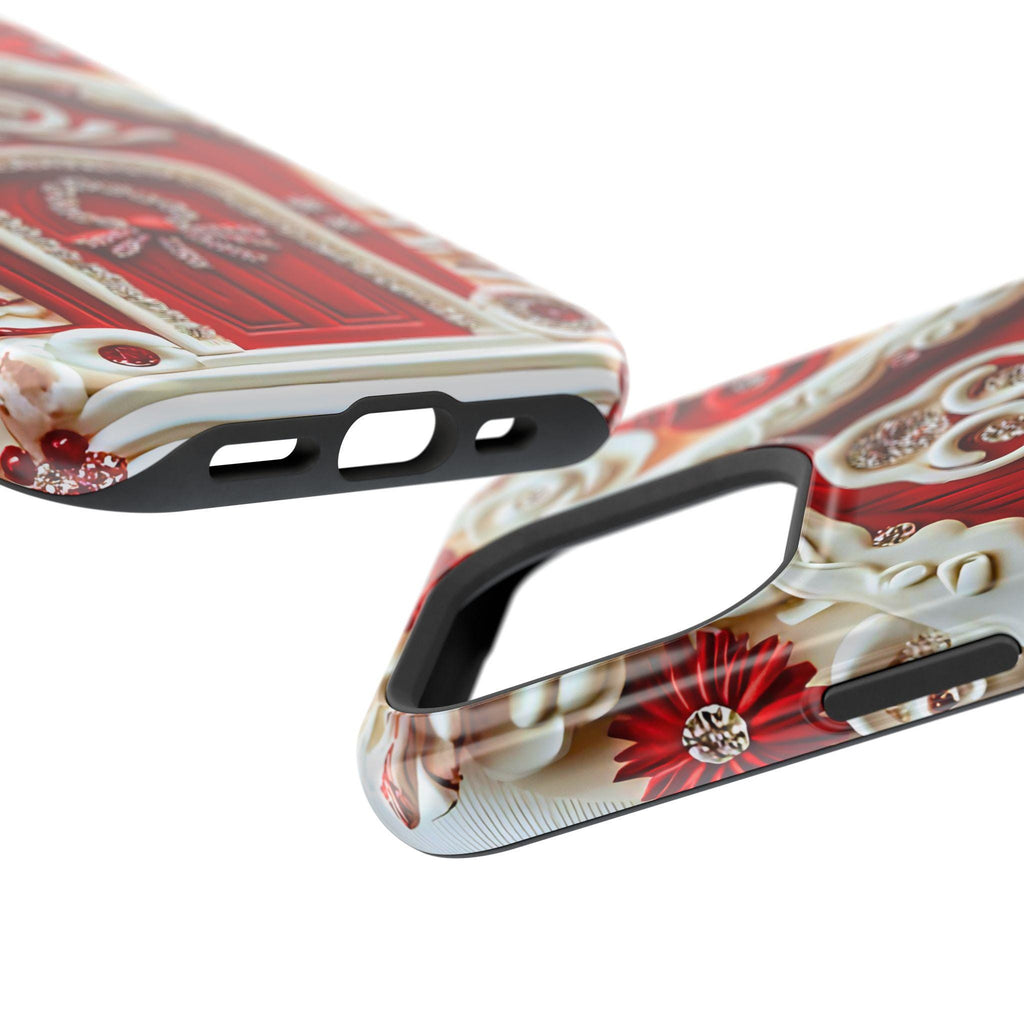 Gingerbread Christmas Phone Case iPhone Holiday Gingerbread MagSafe Compatible Winter Protective