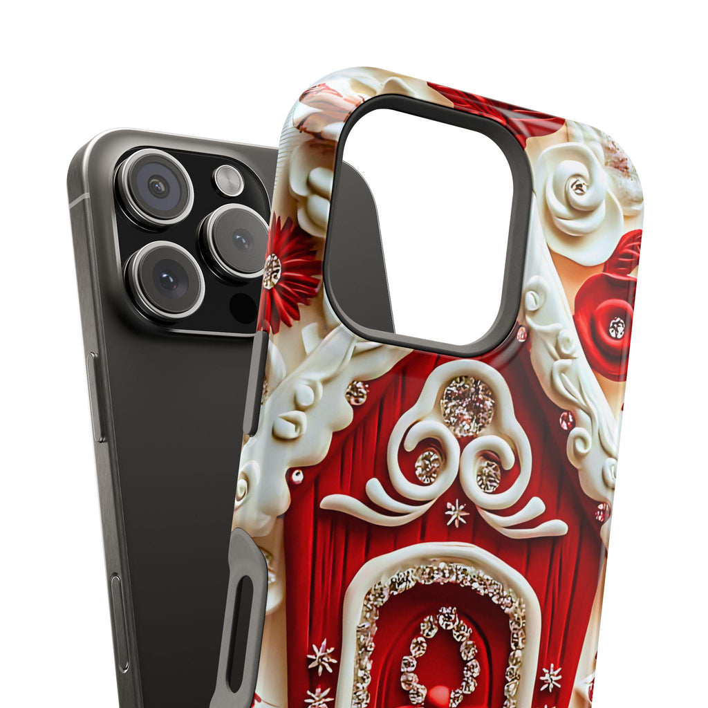 Gingerbread Christmas Phone Case iPhone Holiday Gingerbread MagSafe Compatible Winter Protective